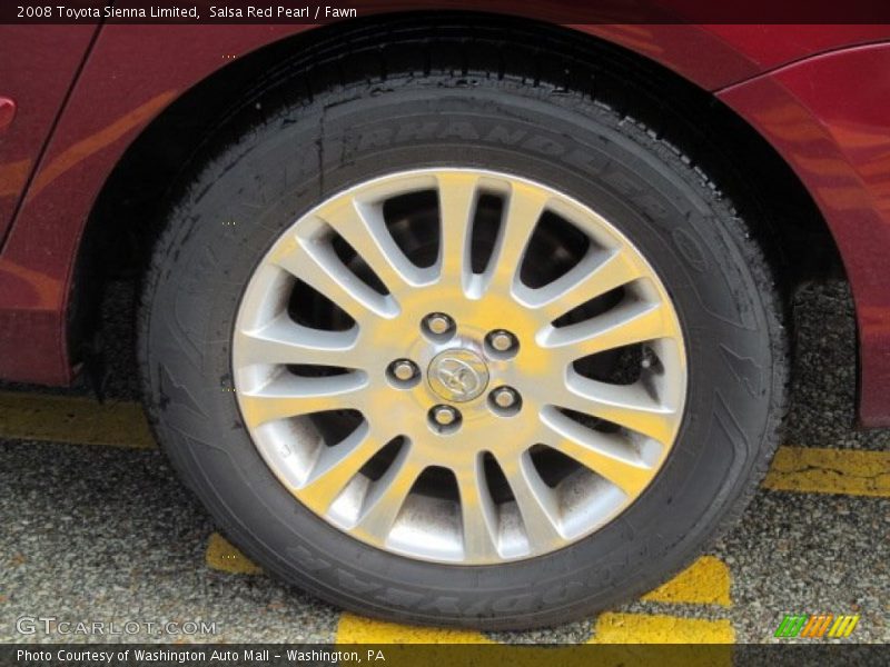 Salsa Red Pearl / Fawn 2008 Toyota Sienna Limited
