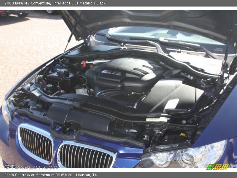 Interlagos Blue Metallic / Black 2008 BMW M3 Convertible