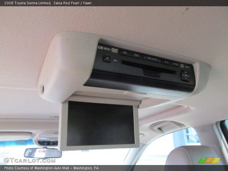 Salsa Red Pearl / Fawn 2008 Toyota Sienna Limited