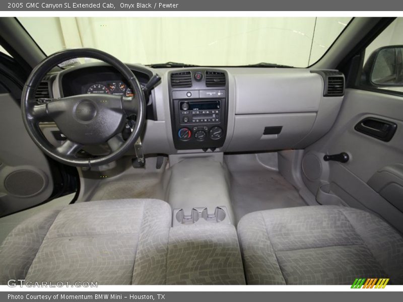 Onyx Black / Pewter 2005 GMC Canyon SL Extended Cab