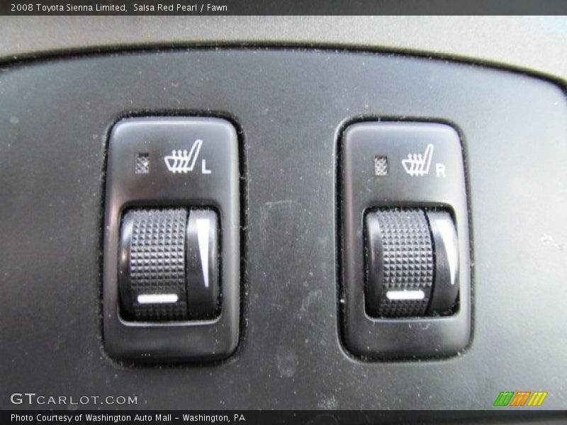 Salsa Red Pearl / Fawn 2008 Toyota Sienna Limited