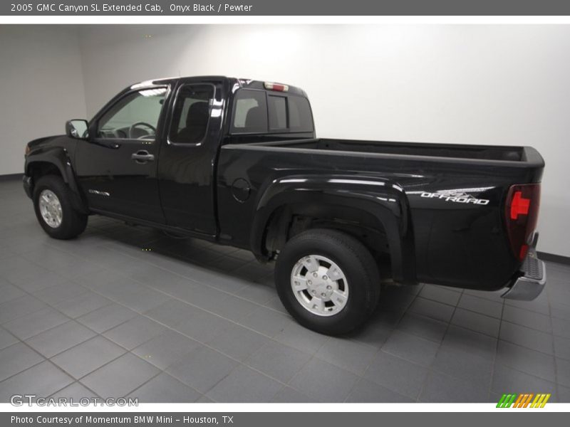 Onyx Black / Pewter 2005 GMC Canyon SL Extended Cab