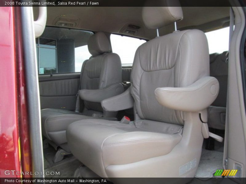 Salsa Red Pearl / Fawn 2008 Toyota Sienna Limited