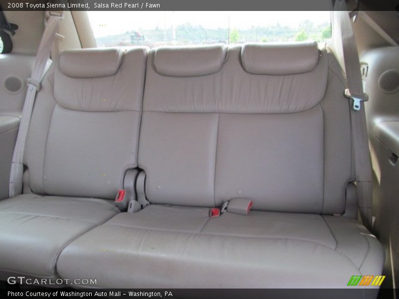 Salsa Red Pearl / Fawn 2008 Toyota Sienna Limited