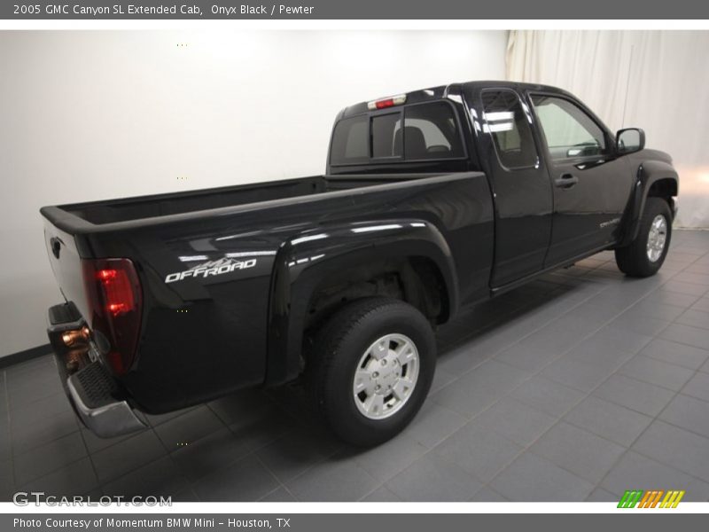 Onyx Black / Pewter 2005 GMC Canyon SL Extended Cab