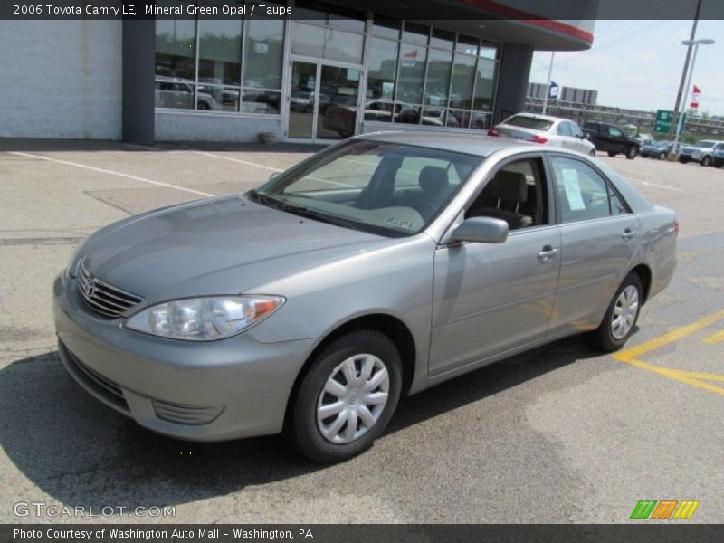 Mineral Green Opal / Taupe 2006 Toyota Camry LE