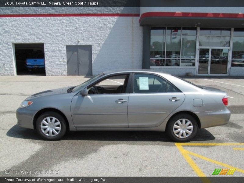 Mineral Green Opal / Taupe 2006 Toyota Camry LE