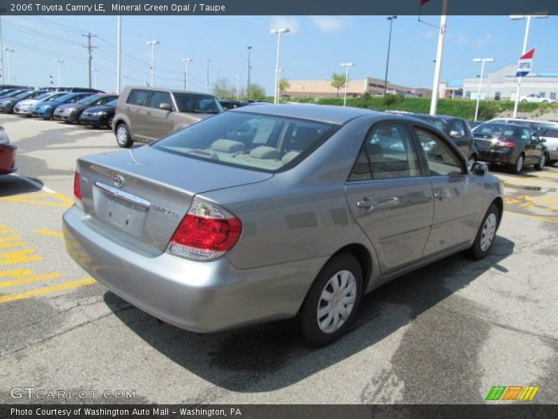 Mineral Green Opal / Taupe 2006 Toyota Camry LE