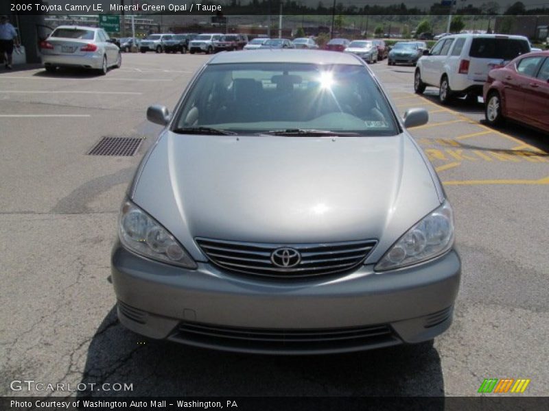Mineral Green Opal / Taupe 2006 Toyota Camry LE