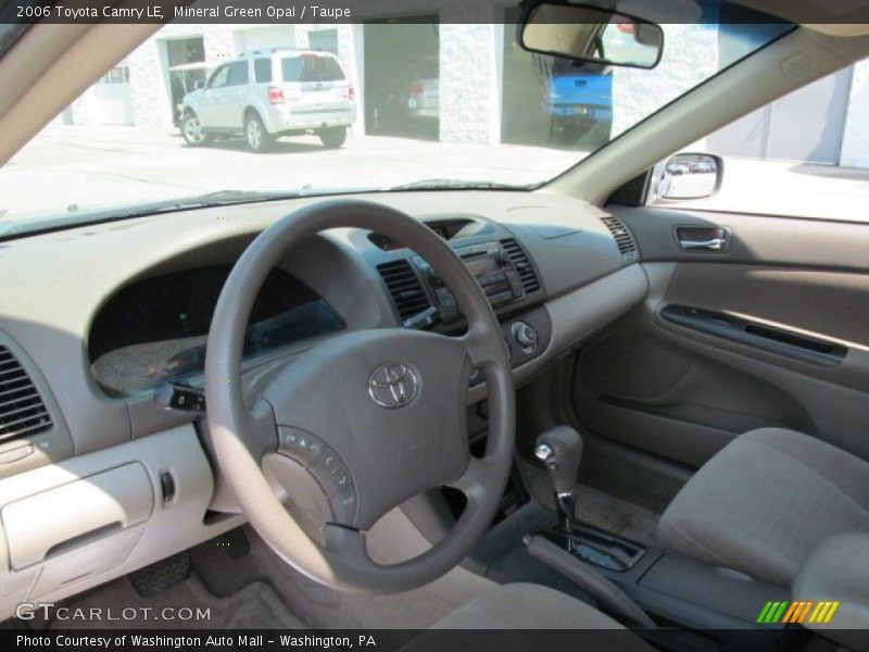 Mineral Green Opal / Taupe 2006 Toyota Camry LE