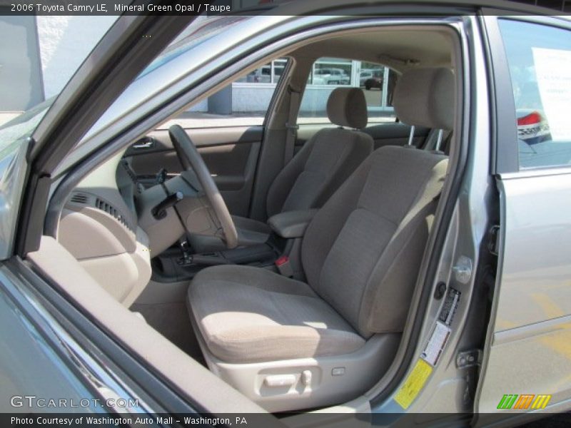 Mineral Green Opal / Taupe 2006 Toyota Camry LE