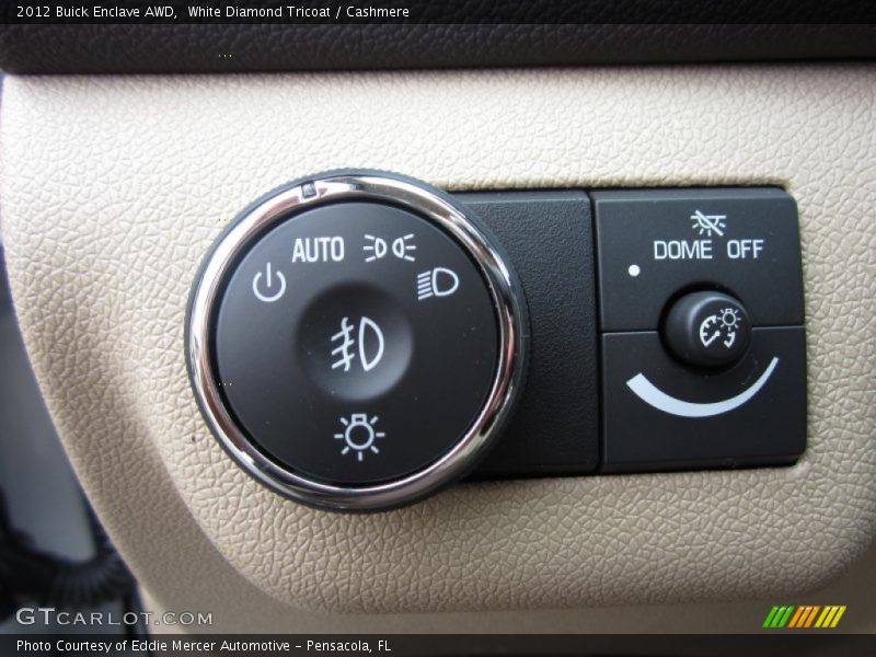 White Diamond Tricoat / Cashmere 2012 Buick Enclave AWD
