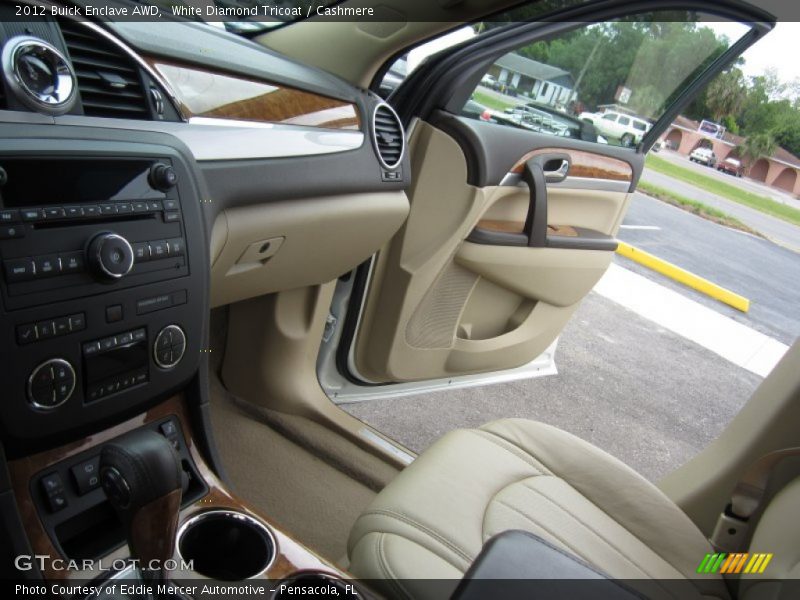 White Diamond Tricoat / Cashmere 2012 Buick Enclave AWD