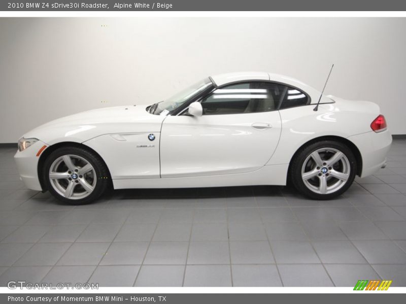  2010 Z4 sDrive30i Roadster Alpine White