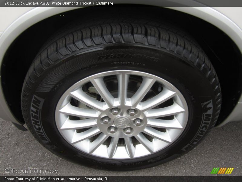 White Diamond Tricoat / Cashmere 2012 Buick Enclave AWD