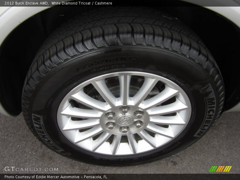 White Diamond Tricoat / Cashmere 2012 Buick Enclave AWD