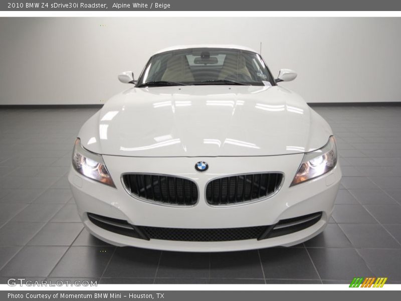 Alpine White / Beige 2010 BMW Z4 sDrive30i Roadster