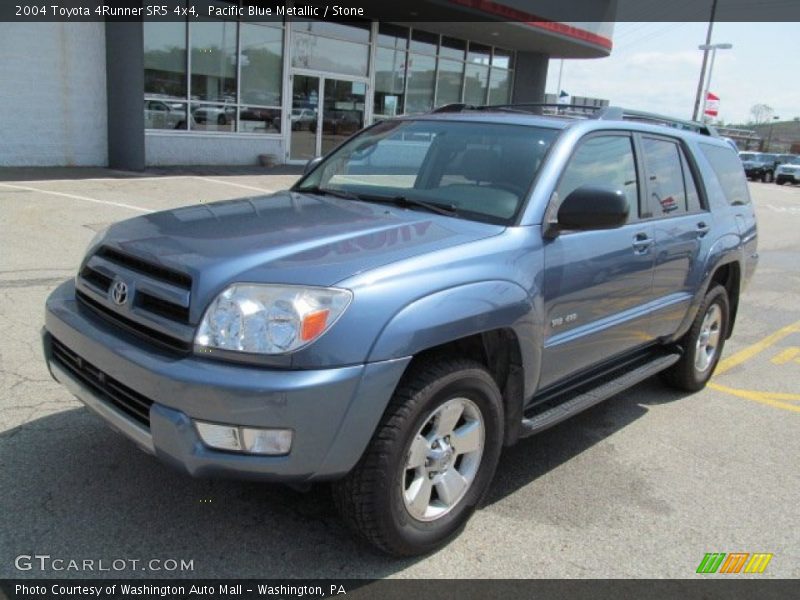 Pacific Blue Metallic / Stone 2004 Toyota 4Runner SR5 4x4