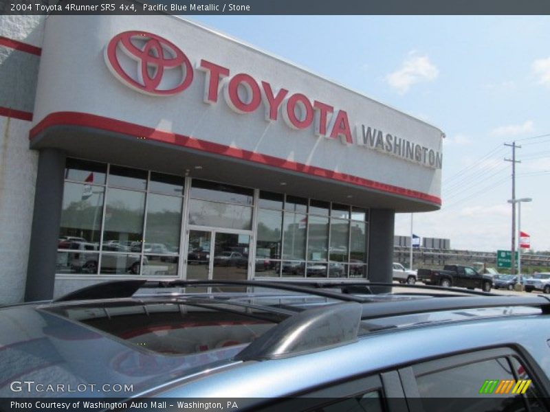 Pacific Blue Metallic / Stone 2004 Toyota 4Runner SR5 4x4