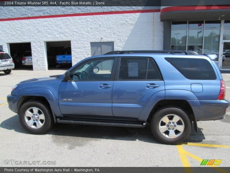 Pacific Blue Metallic / Stone 2004 Toyota 4Runner SR5 4x4