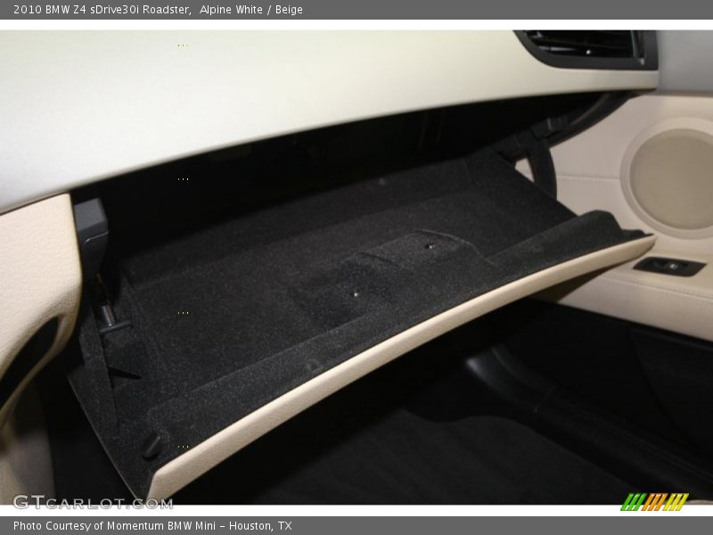 Alpine White / Beige 2010 BMW Z4 sDrive30i Roadster
