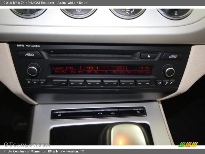 Alpine White / Beige 2010 BMW Z4 sDrive30i Roadster