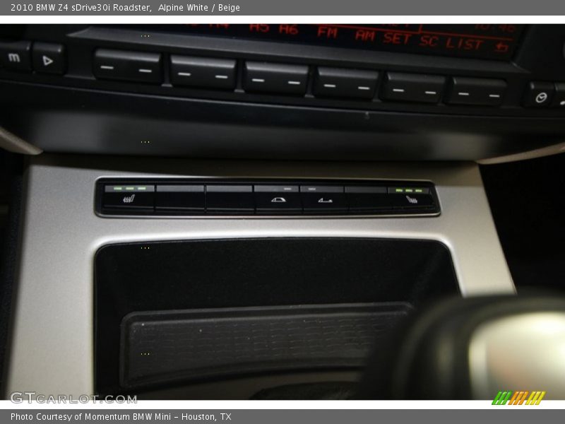 Alpine White / Beige 2010 BMW Z4 sDrive30i Roadster