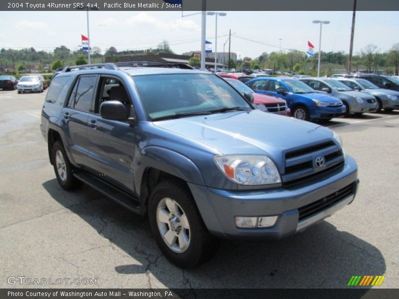 Pacific Blue Metallic / Stone 2004 Toyota 4Runner SR5 4x4