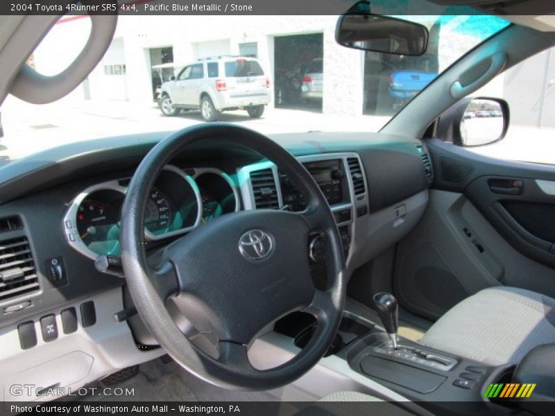 Pacific Blue Metallic / Stone 2004 Toyota 4Runner SR5 4x4