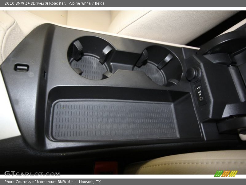 Alpine White / Beige 2010 BMW Z4 sDrive30i Roadster