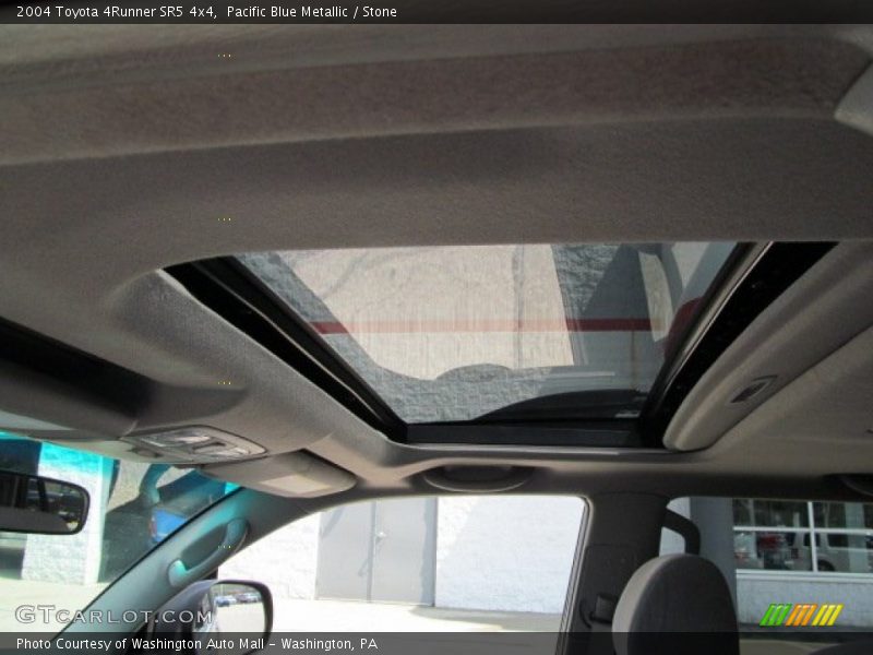 Pacific Blue Metallic / Stone 2004 Toyota 4Runner SR5 4x4