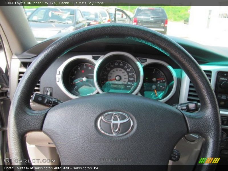 Pacific Blue Metallic / Stone 2004 Toyota 4Runner SR5 4x4