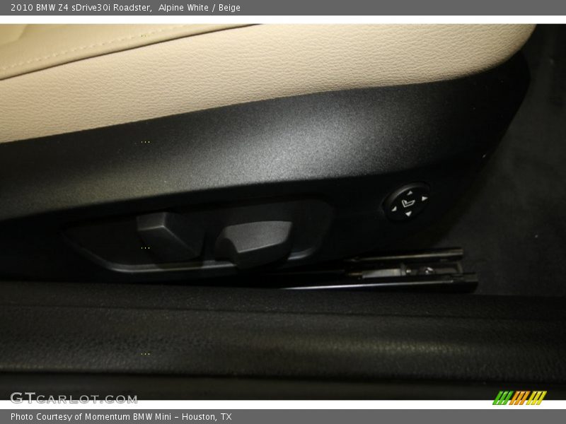 Alpine White / Beige 2010 BMW Z4 sDrive30i Roadster