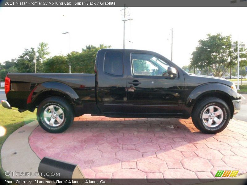 Super Black / Graphite 2011 Nissan Frontier SV V6 King Cab