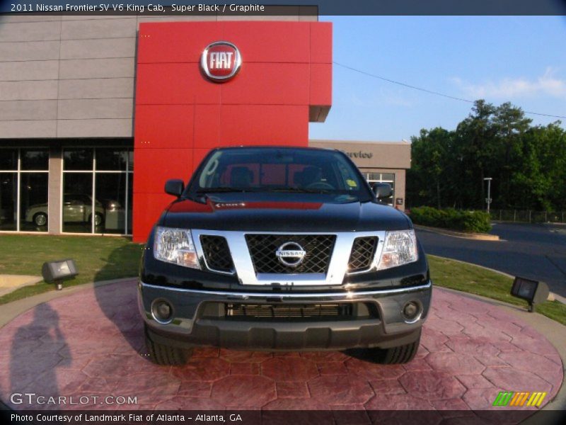 Super Black / Graphite 2011 Nissan Frontier SV V6 King Cab
