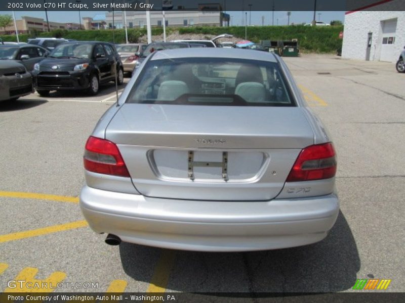 Silver Metallic / Gray 2002 Volvo C70 HT Coupe