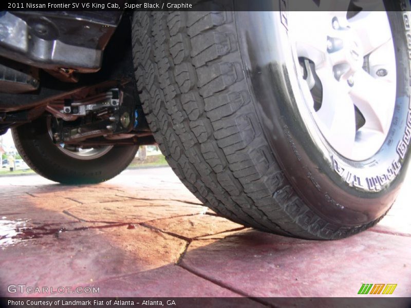 Super Black / Graphite 2011 Nissan Frontier SV V6 King Cab