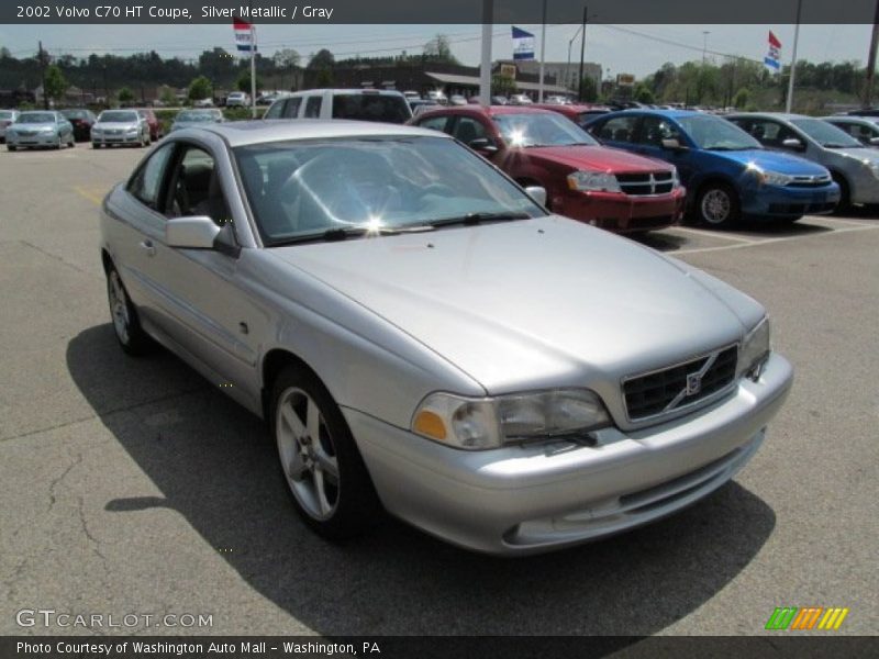 Silver Metallic / Gray 2002 Volvo C70 HT Coupe