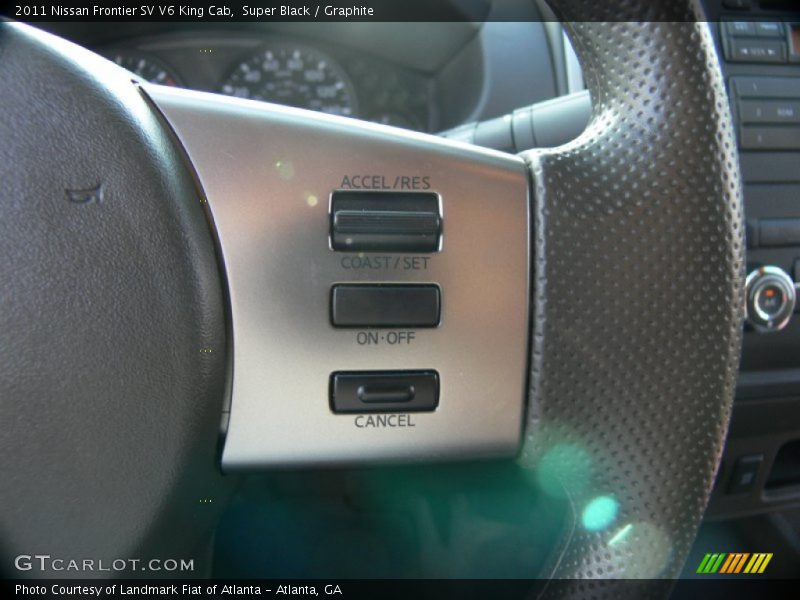 Super Black / Graphite 2011 Nissan Frontier SV V6 King Cab