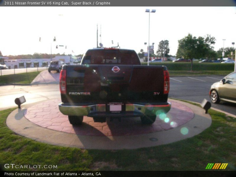 Super Black / Graphite 2011 Nissan Frontier SV V6 King Cab