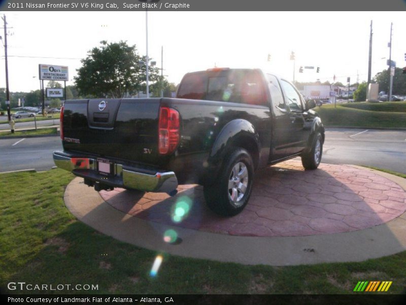Super Black / Graphite 2011 Nissan Frontier SV V6 King Cab