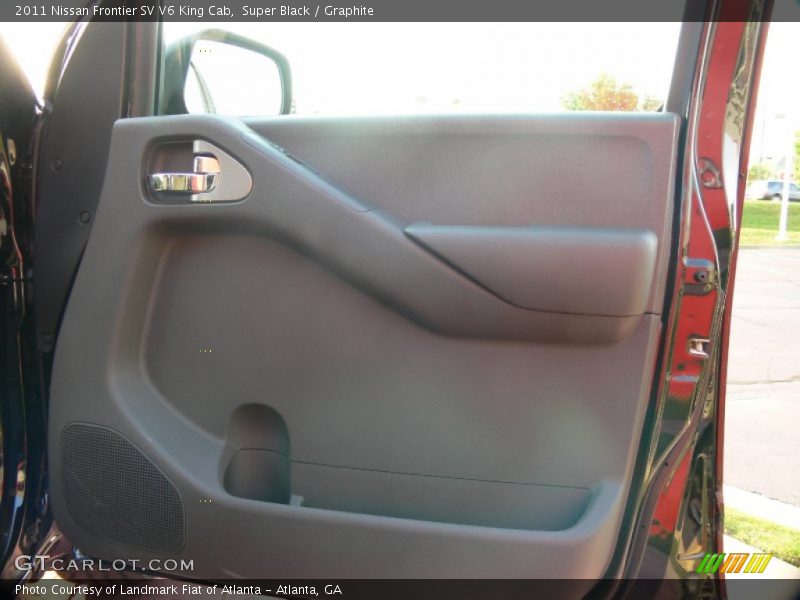 Super Black / Graphite 2011 Nissan Frontier SV V6 King Cab