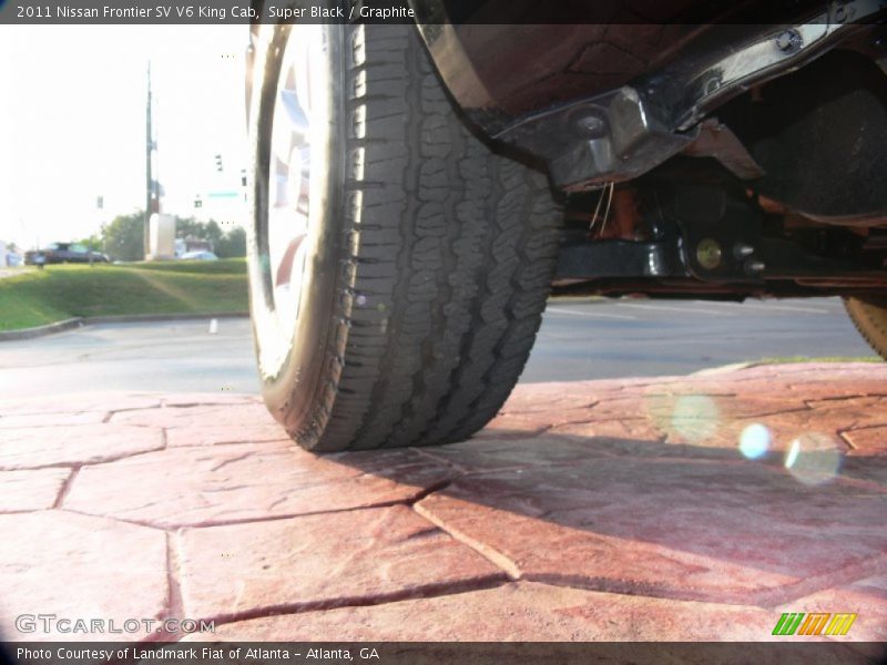 Super Black / Graphite 2011 Nissan Frontier SV V6 King Cab