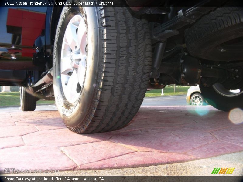 Super Black / Graphite 2011 Nissan Frontier SV V6 King Cab