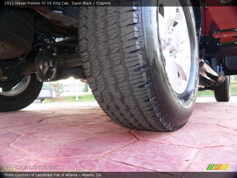 Super Black / Graphite 2011 Nissan Frontier SV V6 King Cab