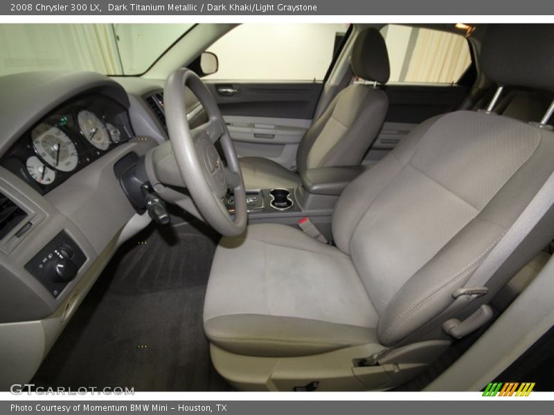 Dark Titanium Metallic / Dark Khaki/Light Graystone 2008 Chrysler 300 LX