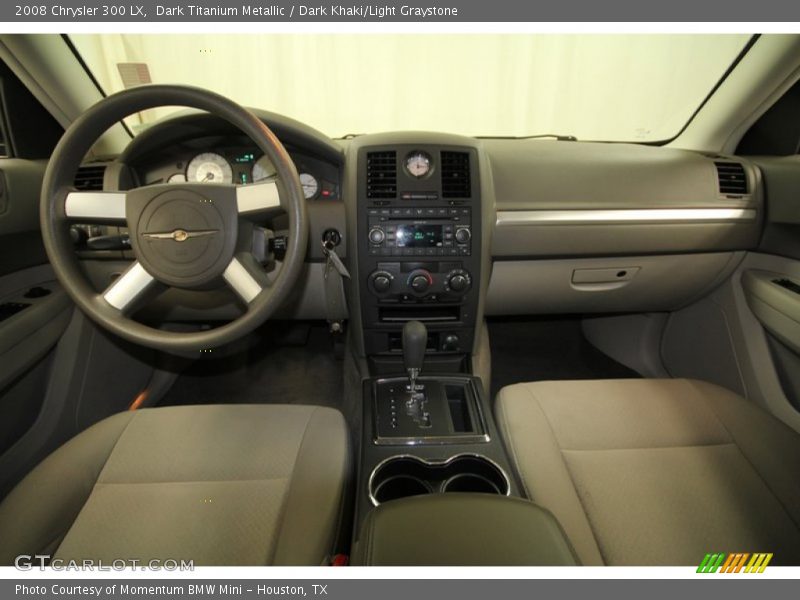 Dark Titanium Metallic / Dark Khaki/Light Graystone 2008 Chrysler 300 LX