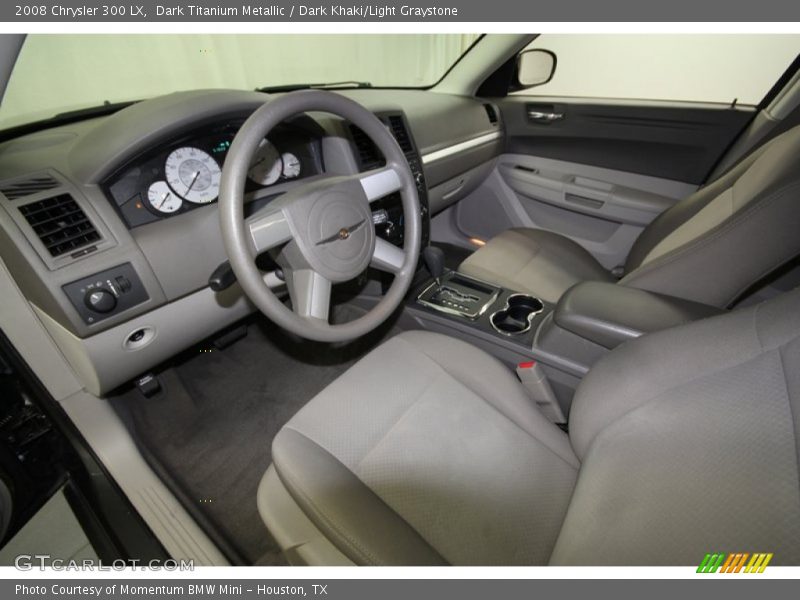 Dark Titanium Metallic / Dark Khaki/Light Graystone 2008 Chrysler 300 LX
