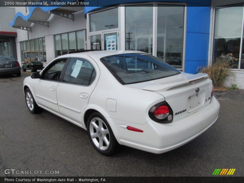 Icelandic Pearl / Frost 2000 Nissan Maxima SE