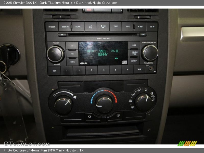 Dark Titanium Metallic / Dark Khaki/Light Graystone 2008 Chrysler 300 LX